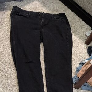 Sonoma Black Straight Leg Women's Jeans